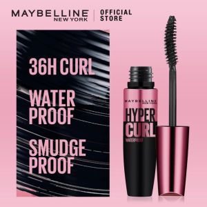 MAYBELLINE OFFICIAL Volume Express Hypercurl Waterproof Mascara 9.2 ml Maskara Eye Make up Bulu Mata Panjang Tebal