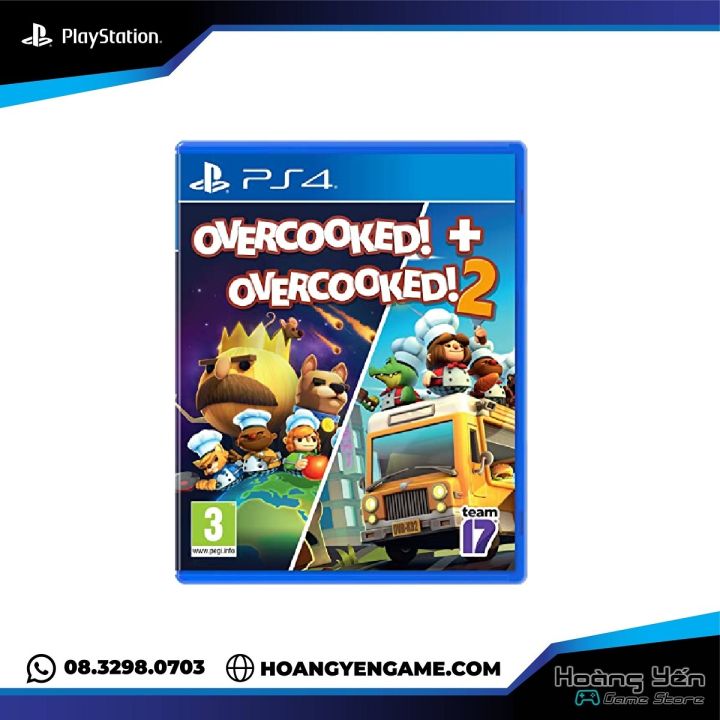 Overcooked 1 hot sale and 2 ps4