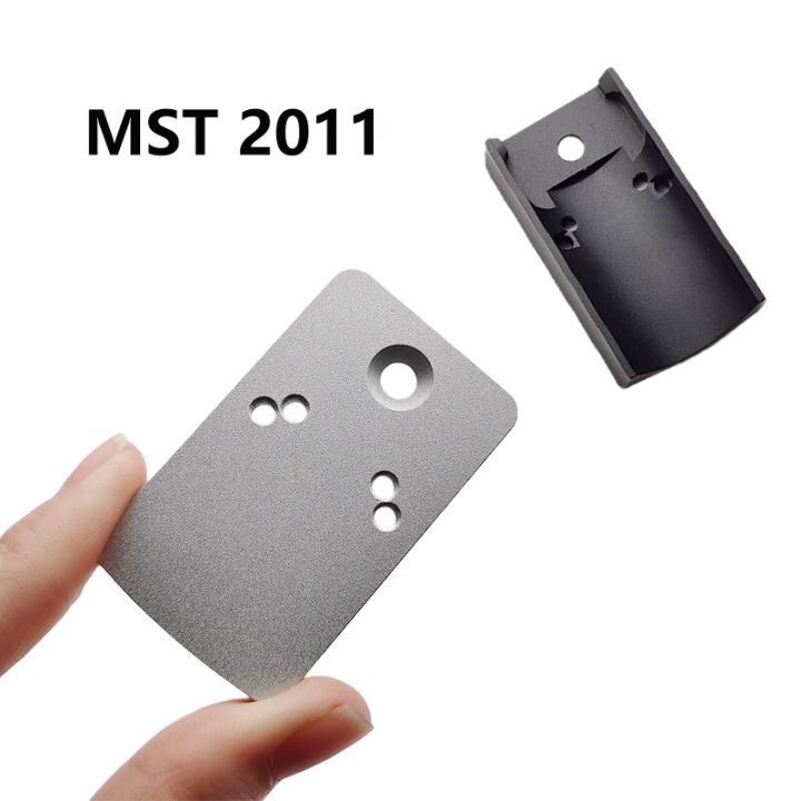 MST2011 RMR Red Dot Mount CNC Upgrade Material Sight Plate For RMR ...