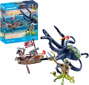 Playmobil 71419 Pirates Battle with The Giant Octopus