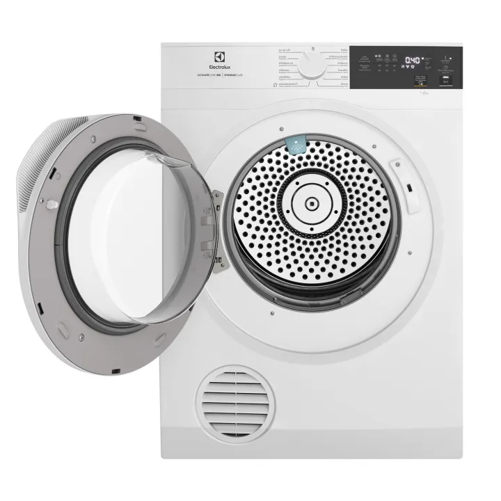 Electrolux เครื่องอบผ้า 9 กิโลกรัม รุ่น EDS904H3WC เทคโนโลยี Vapour Refresh ลดรอยยับ 80%