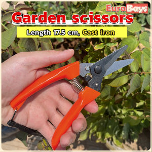 E.B. Garden Pruning Grafting Shears Gardening Cast Iron Scissors Plant Flower Fruit Tree Branch Hands Pruner Cutter