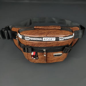 Tas Selempang Kulit PU POLO AMSTAR Waistbag Tas Pinggang Anti Air