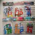 Banner Happy Birthday Karakter / Banner HBD Motif / Bunting Flag Karakter. 