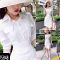 [HCM]Đâm Ford Dự Tiệc Dạo Phố Sang Chảnh Kiểu Dáng Cổ Sơ Mi Đai Eo Duyên Dáng. TH TUẤN HƯNG FASHION. 