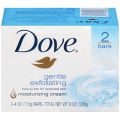 Dove Bar Gentle Exfoliating 3.75oz x2. 