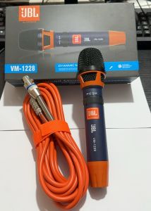 NEW JBL Dynamic Microphone VM-1228 Hi-Fidelity Uni-DirectionalHeavy Duty Wired Microphone
