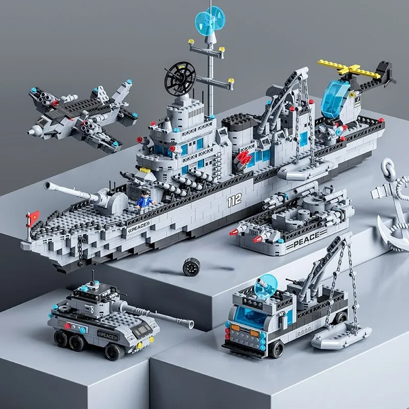 Lego war ship sale