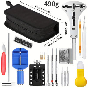 147 miếng. Bộ dụng cụ sửa chữa đồng hồ Bộ dụng cụ dải mùa xuân chuyên nghiệp Pin kết nối cho dây đeo