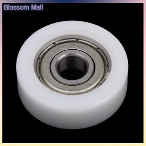 [Blossom] 1PC 8x30x10mm Injection Molded Nylon Coated Bearing Wheel Bearing 608 Roller Wheel Track Rail Pulley Door Window Track Pulley