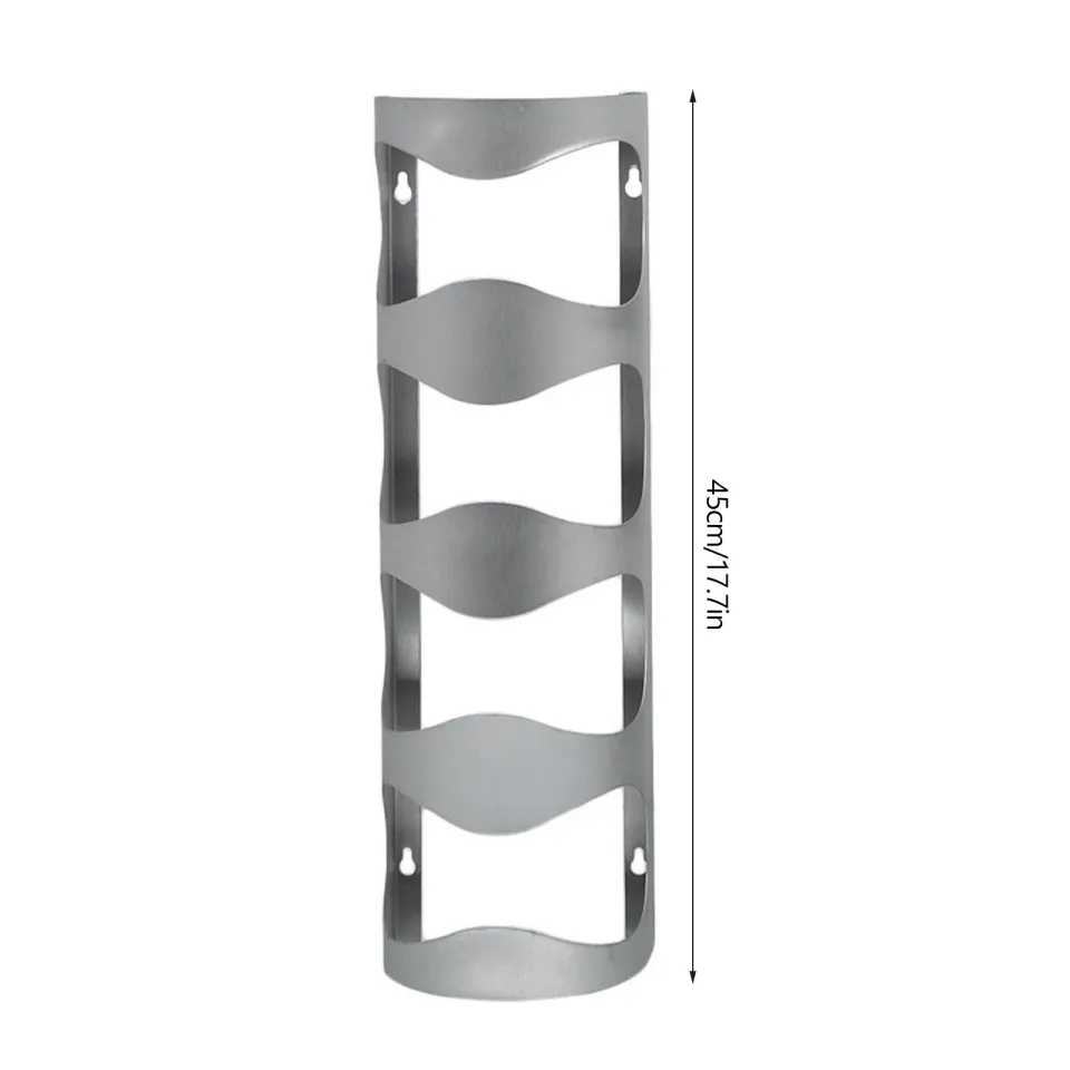 Wall Mounted Wine Rack Stainless Steel Wine Bottle Holder for or