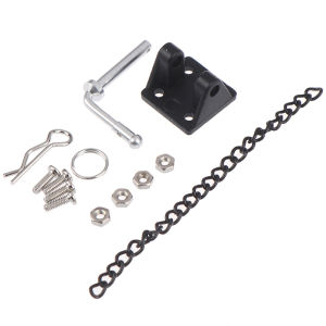 QUANSEN RC Car Metal Tow Shackle Trailer Hook For 1/10 RC Crawler Axial SCX10 90046