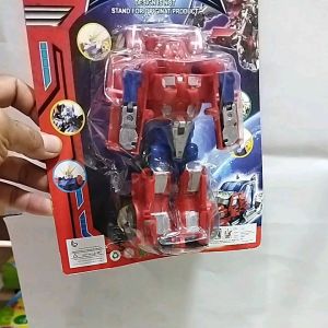 Mainan anak robot strong bisa berubah jadi mobil truk