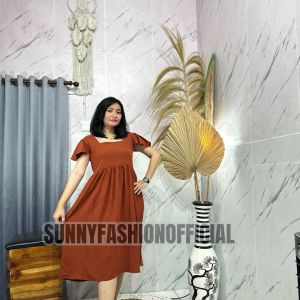 Dress Summer Crinckle Airflow All size Ld 110 max