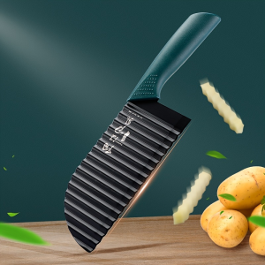 Wave potato knife multi-functional commercial wave knife home thickening potato chip knife