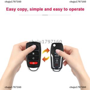 chaju1797160 433mhz Car Remote Control Key Smart Electric Garage Door Replacement Cloning Cloner Copy Remote 4 Channe