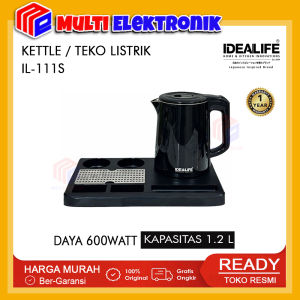 IDEALIFE Kettle Listrik / Pemanas Air IL-111S Kapasitas 1.2L