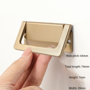 Tarikan Pintu Lemari Gaya Eropa Handel Pintu Lemari Handle Laci Minimalis Gagang Lemari Tempel