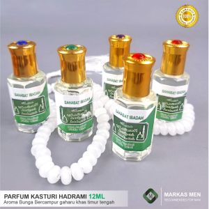 Parfum Kasturi Hadrami 12ML - Minyak Wangi Kasturi Original