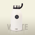 Tyeso 1500ml/1900ml Tumbler Hot & Cold Insulated Large Capacity Tumbler Double Wall Stainless Steel with Straw & Handle. 