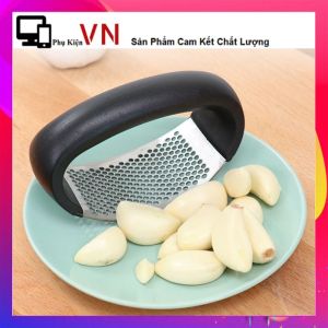 Dụng cụ dập tỏi ép tỏi nghiền tỏi inox - Dụng cụ Nghiền tỏi ớt ép tỏi bằng Inox cầm tay - Dụng Cụ Bào tỏi - Máy xay tỏi ớt cầm tay