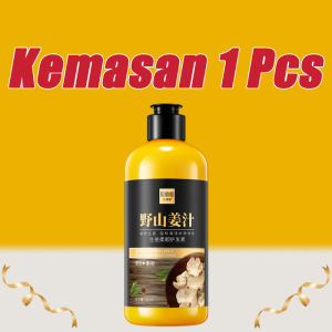 [100% Asli] shampo penumbuh rambut cepat Anti rambut rontok Botak ginger shampoo 300ml kontrol minyak menyegarkan pelembab nutrisi Hair Care Treatment