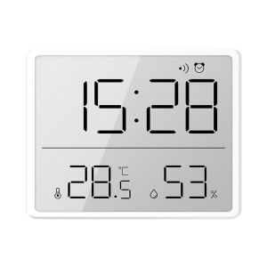 【SG】LED Digital Electronic Clock Smart  Large Screen Displays Multi-functional Magnetic Design for Home Living Room Office Decor