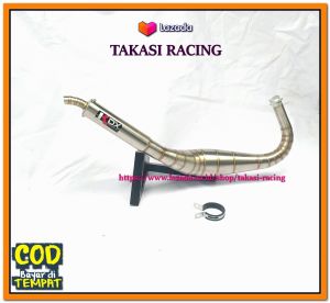 Knalpot RX KING Kolong Telo Cobra KDX Full Stainless