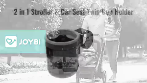 Hiệu suất cao 2-in-1 xe đẩy đồ giữ cốc cho trẻ sơ sinh chai & cha mẹ cup 360 ° xoay thiết kế thông dụng cho xe đẩy