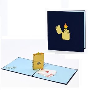 Thiệp 3D Độc Đáo Pop Up – Máy Kéo Trò Chơi Bài Poker Xe Mô Tô Xe Công Trình Cá – Thiệp Chúc Mừng Sinh Nhật Kỷ Niệm Quà Tặng Sáng Tạo