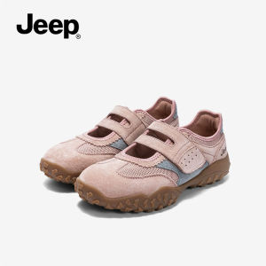 Jeep spirit mary jane New autumn versatile Velcro lightweight womens sports shoes
