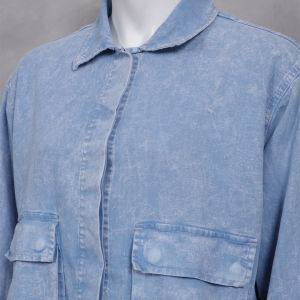 Triset Casual Jacket Denim Wanita - TJ3031710
