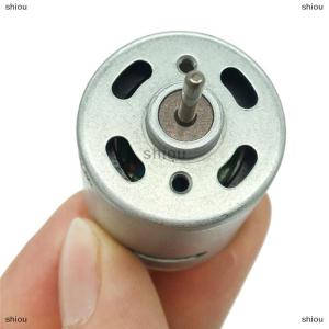 [COD] shiou มอเตอร์ไฟฟ้าขนาดเล็กแรงบิด6000รอบต่อนาที12V DC สำหรับของเล่นรถยนต์ DIY