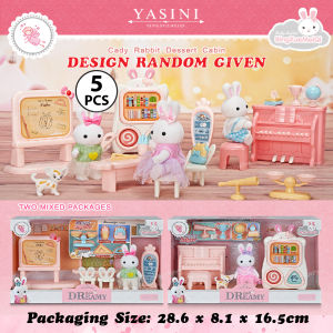 *READY STOCK* Dreamy Bay Yasini Rabbit Doll Pretend Play Home Playhouse Educational Toy Girls Birthday Present Gift