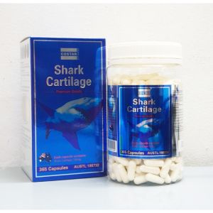 sụn vi cá mập Shark Cartilage chai 365 viên hãng costar của Úc - ✓ Hỗ trợ làm giảm đau nhức khô cứng khớp hỗ trợ sức khoẻ khớp gối cột sống háng tay…    ✓ Kích thích tái tạo sụn khớp và tạo chất nhầy cho khớp giúp khớp mềm dẻo và khỏe mạnh