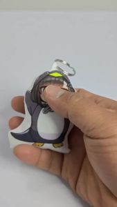 Guguga Arknights Chim Cánh Cụt Có Âm Thanh Fidget Đồ Chơi Giảm Căng Thẳng Móc Khóa Dành Cho Người Lớn Trẻ Em