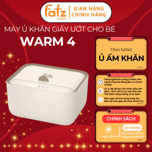 Máy làm ấm khăn ướt cho bé máy ủ ấm khăn giấy ướt FATZ BABY Warm 4 FB7010SL làm nóng 3 chiều