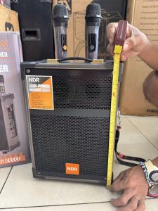 NDR-C8 / NDR -C12 / BTS-2228 FREE 2 WIRELESS MIC NEW PORTABLE SPEAKER (LOUD AND CLEAR)