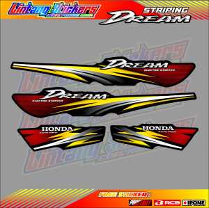 STRIPING VARIASI MOTOR HONDA ASTREA GRAND / STIKER LIST MOTOR ASTREA GRAND