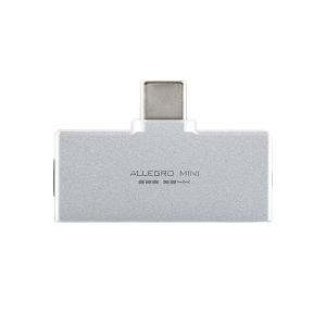 Kiwi Ears Allegro Mini High-Fidelity Portable DAC USB C to 3.5/4.4mm Output with High Resolution 32bit/384kHz HiFi Amp