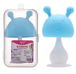 ยางกัดเด็ก ยางกัดหัวเห็ด ยางกัดซิลิโคนนิ่มลายเห็ด ยางกัดสำหรับเด็ก ฟันกรามทารก