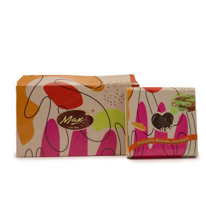 FIT DUBAI CHOCOLATE { 80G } PISTACHIO KUNAFA CHOCOLATE MADE IN U.A.E BY MAX CHOCOLATE