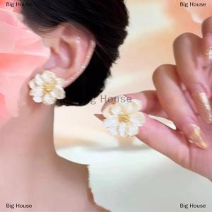 [COD] Big House ต่างหูห้อยสำหรับผู้หญิงสีสันสดใสไม่เหมือนใครดีไซน์โดพามีนสำหรับฤดูร้อนเครื่องประดับแฟชั่น