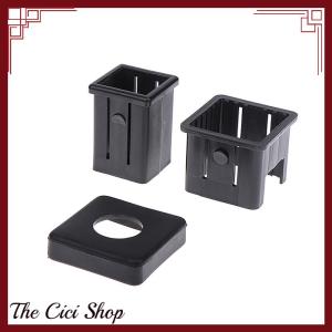 [The Cici Shop] Square Tubing For Cover Tube Durable Chair Glide Insert Finishing Plugs Fitness Equipment Accessories Sliding Sleeve