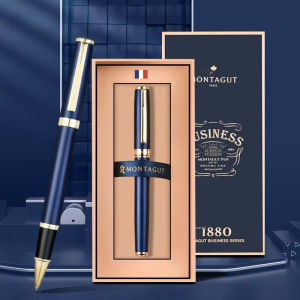 Signature Pen Business-Grade High-End Metal Premium Writing Instrument in Elegant Gift Box for Professionals