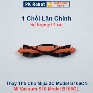 Phụ Kiện Thay Thế Robot Mi Vacuum S10 Model B106GL và Mijia 3C Model B106CN/ Chổi lăn chính Chổi cạnh Bộ Lọc Hepa Khăn Lau ///