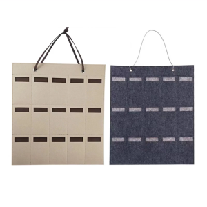 15 khe cắm cảm thấy kính mắt đứng chủ cho kính mát kính lưu trữ hiển thị Túi treo túi treo tường tổ chức với móc