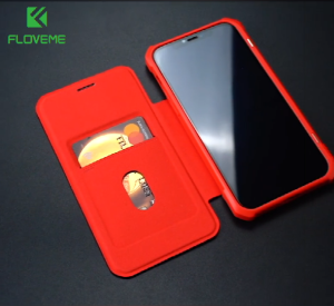 FLOVEME Magnetic Business Phone Case For Samsung S22 S21 Ultra S22 S21 Plus S22 S21 Flip Leather Card Slot Shockproof Phone Case