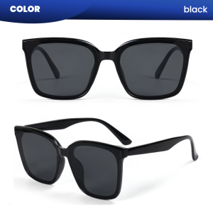IOOI Eyewear - Kacamata Hitam KOTAK Kacamata Fashion Pria Wanita Sunglasses Korea Anti UV400 TEGE