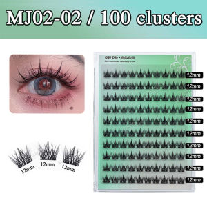 Sunywill Keo Miễn Phí Tự Nhiên Lông mi giả Tự Dính DIY Phân Đoạn lông mi Truyện Tranh Duy Nhất Cụm lông mi nối dài Trang Điểm Dễ Dàng Cho Người Mới Bắt Đầu